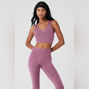 Alo yoga Airlift Double trouble bra and leggings